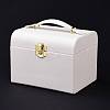 PU Leather Jewelry Organizer Box CON-P012-04A-2