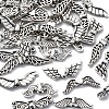 150Pcs 9 Styles Tibetan Style Alloy Beads FIND-FS0003-77-2