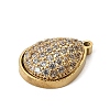 304 Stainless Steel Micro Pave Cubic Zirconia Charms LS-STAS-I356-04G-05-2