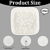 120Pcs Round Natural White Jade Beads G-PA0001-07A-2