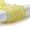 Electroplate Glass Bead Strands X-EGLA-R015-4mm-26-5
