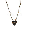Brass and Enamel Pendant Necklaces FS-WG2CA9F-23-1
