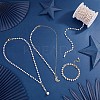 Plastic Imitation Pearl Beaded Chain JX303A-5