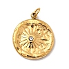 304 Stainless Steel Rhinestone Pendants STAS-B093-08G-1
