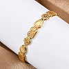 304 Stainless Steel Cuff Bangles for Women LS-BJEW-F491-01G-02-4