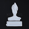YOGA DIY Silicone Statue Molds DIY-G046-10-3
