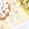 20Pcs PP Plastic Toilet Bolt Caps FIND-CN0001-92-3