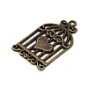 Tibetan Style Alloy Pendants TIBEP-S317-36AB-NR-2