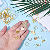 1 Bag Alloy Hair Braid Pendant OHAR-BM0001-06-3