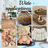 30 Yards 5 Colors Cotton Braided Wavy Lace Ribbon OCOR-NB0002-26-5