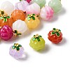 24Pcs 9 Colors Glass Charms GLAA-FS0002-42-2