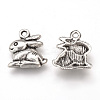 Tibetan Style Alloy Bunny Charms LS-TIBEP-T002-45AS-NR-1