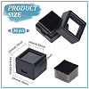 Cube Plastic Loose Diamond Storage Boxes CON-WH0095-49B-2