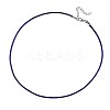 Waxed Cotton Cord Necklace Making MAK-S034-017-2