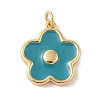 Rack Plating Brass Enamel Pendants KK-Z047-02E-RS-1