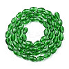 Glass Beads Strands X-GLAA-R024-11x8mm-6-3