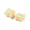 Natural Yellow Jade Carved Figurines DJEW-L023-E05-2