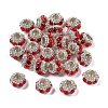Acrylic Rhinestone Rondelle Beads OACR-S048-02A-2