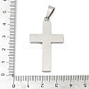 304 Stainless Steel Pendants STAS-K151-07P-01-3