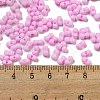 Macaron Color Opaque Frosted Glass Seed Beads SEED-K009-12B-05-4