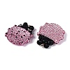 Handmade Polymer Clay & Rhinestone Big Pendants FIND-Q123-01B-2