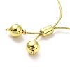 Rack Plating Brass Round Bead Slider Bracelets for Women LS-BJEW-M232-01G-D-4