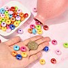 Opaque Acrylic European Beads FIND-CJC0003-66-5