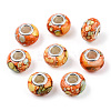 Opaque Resin European Beads RPDL-T003-09C-3