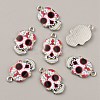 Alloy Enamel Pendants FIND-CJC0015-09W-1