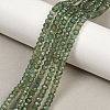 Natural Green Apatite Beads Strands G-E194-04-01-1
