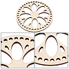 Wooden Basket Bottoms AJEW-WH0126-08A-4