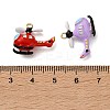 Alloy Enamel Pendants FIND-Z117-15G-4