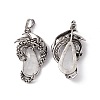 Natural Quartz Crystal Pendants G-H281-06D-2