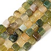 Natural Dragon Veins Agate Beads Strands G-G177-E22-01-1