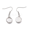 Tarnish Resistant 304 Stainless Steel Earring Hooks STAS-H114-09P-2