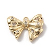 Brass Micro Pave Cubic Zirconia Pendants LS-KK-D283-03G-1