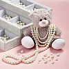 Glass Pearl Beads Strands Sets HY-TA0001-B-02-4