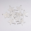 Tibetan Style Alloy Stamping Blank Tag Pendants LS-X-EA085Y-NF-4