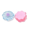 Transparent Resin & Glitter Powder Cabochons RE-CBA0EC6-12-2