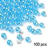 Transparent Acrylic Beads MACR-YW0002-90A-03-2