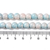 Baking Paint Glass Bead Strands LS-GLAA-H031-01B-10-4