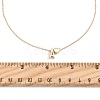 Alloy Letter Heart Pendant Necklaces for Women NJEW-FS0001-09E-7