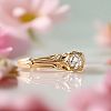 Alloy with Crystal Rhinestone Finger Rings for Women FS-WGE5B8F-05-2