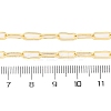 Brass Paperclip Chains Necklaces for Women NJEW-D302-69G-5