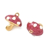 304 Stainless Steel Enamel Pendants STAS-Q119-23G-02-2
