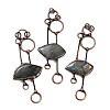 Natural Labradorite Big Pendants G-A227-07R-1