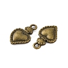 Tibetan Style Alloy Pendants X-TIBEP-Q041-103AB-NR-3
