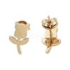 PVD Vacuum Plating 304 Stainless Steel Stud Earrings for Women EJEW-A048-19G-2