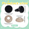 50Pcs Plastic Safety Craft Eye Cabochon Setting AJEW-PH0012-20A-2