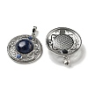 Natural Sodalite Pendants G-Q158-03R-2